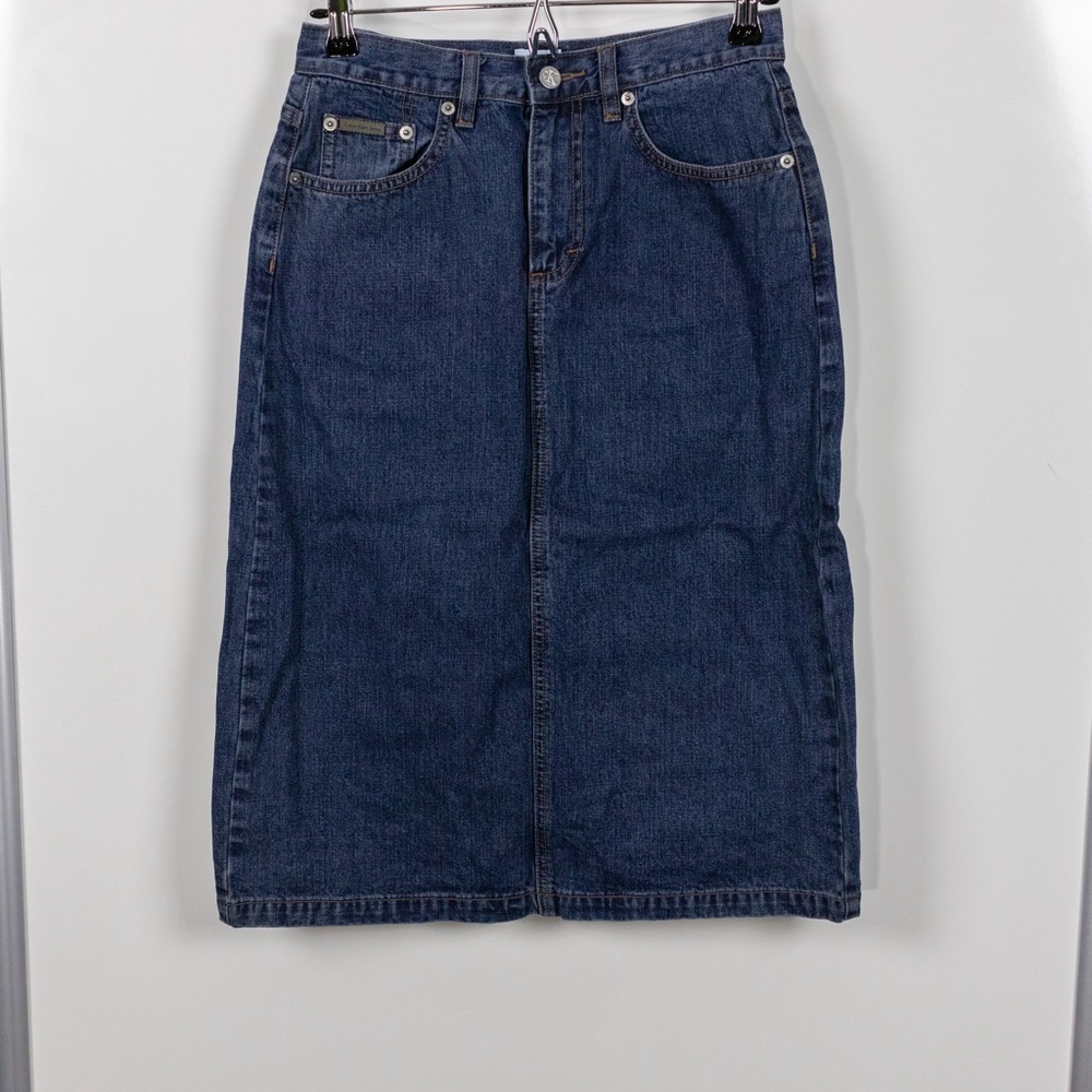 Calvin Klein Jeans Denim Pencil Skirt